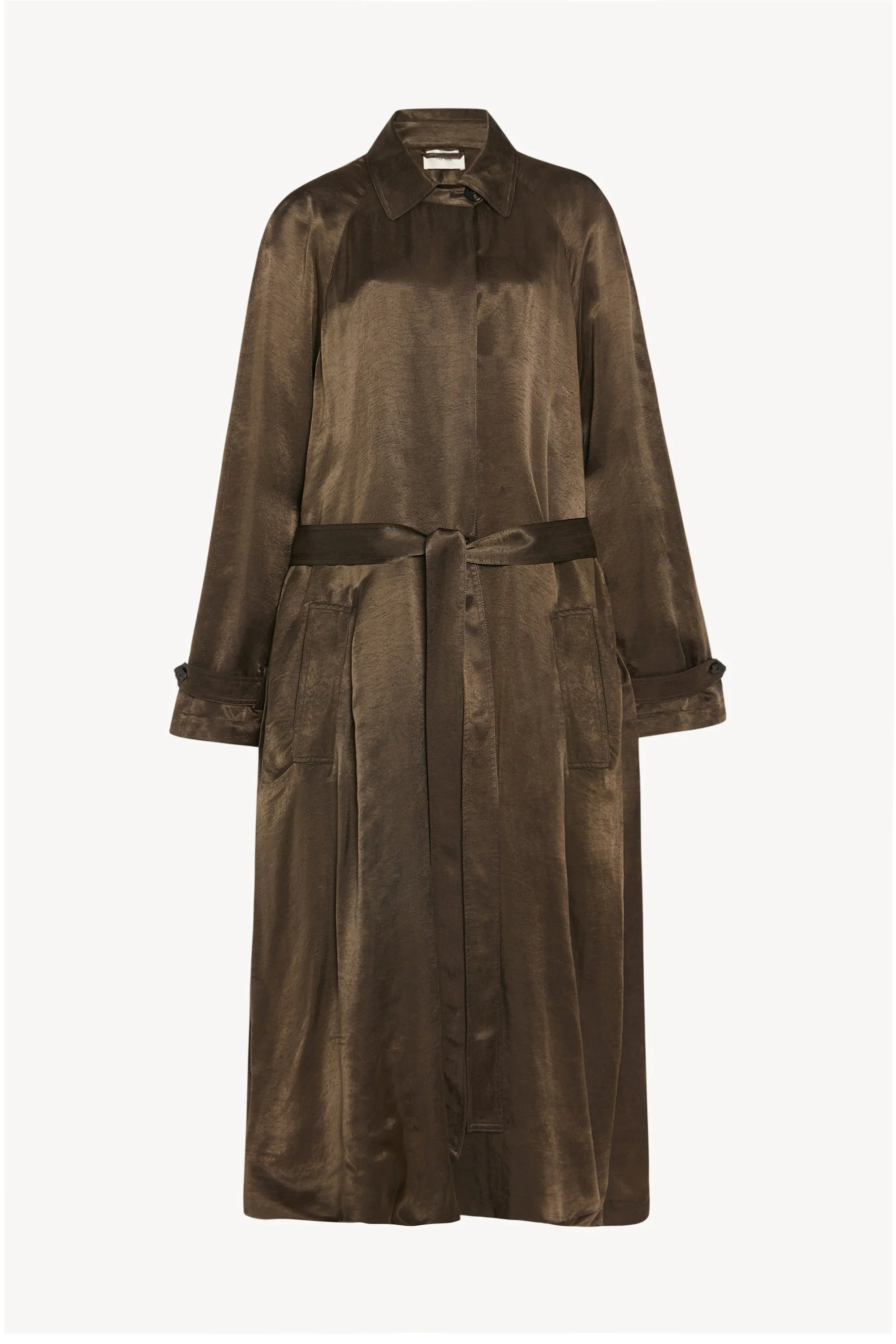 Ryo Coat in Cupro sold by The Row