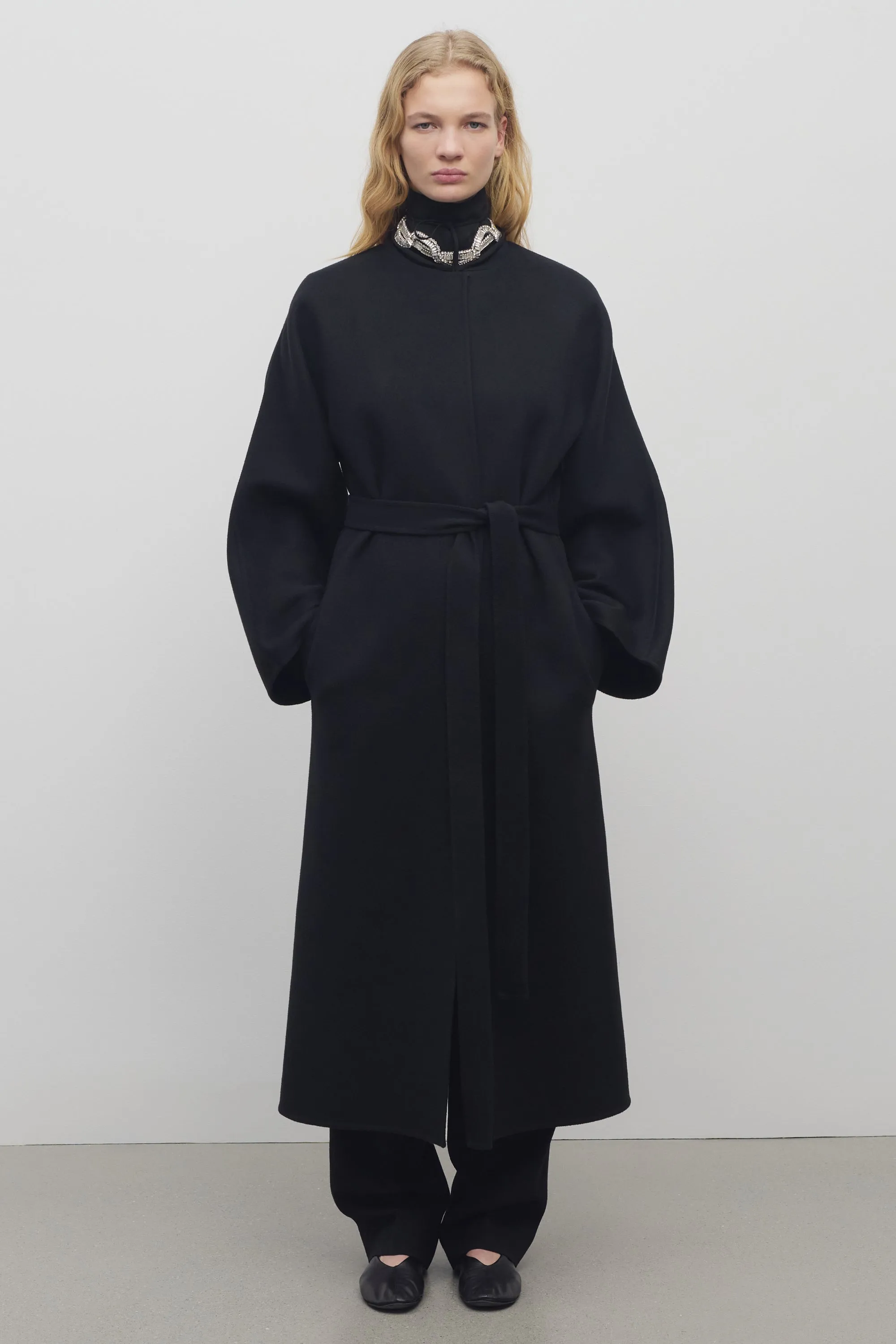 Nilsat Coat in Cashmere sold by The Row product image thumbnail 3
