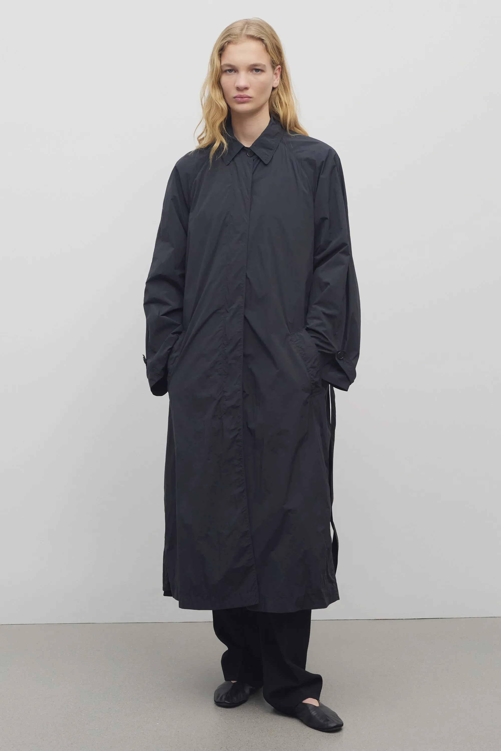 Ryo Coat in Nylon sold by The Row product image thumbnail 4