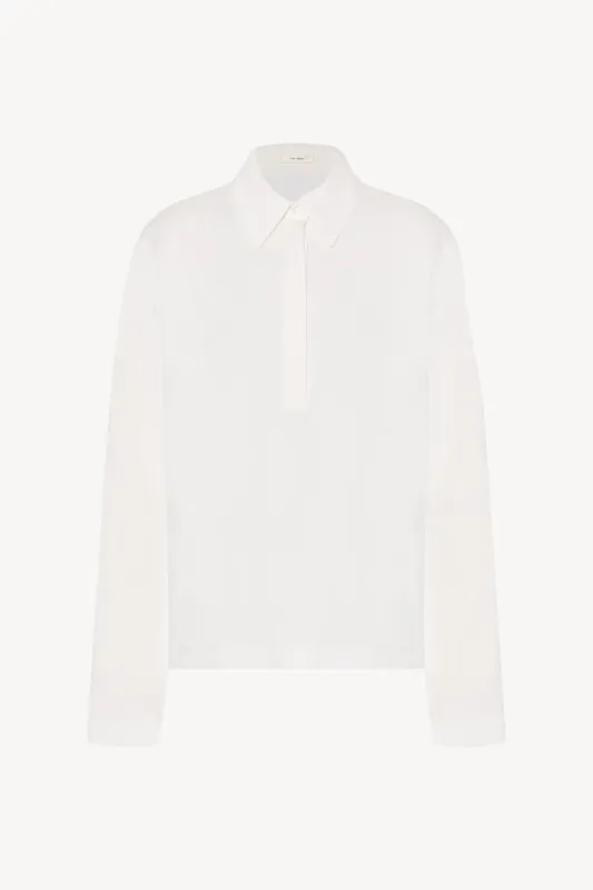Roddie Top in Cotton sold by The Row