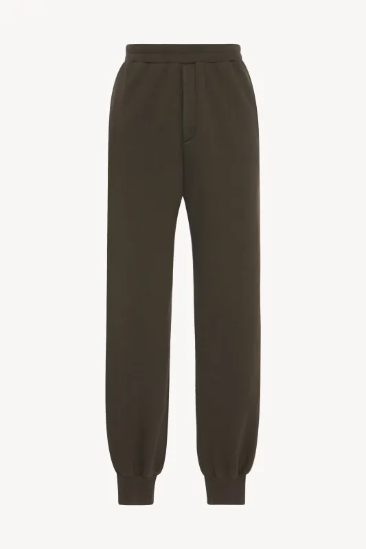 Navo Pant in Cotton and Cashmere sold by The Row