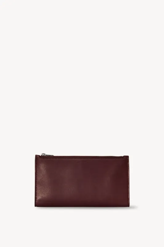 Multi Zipped Wallet in Leather sold by The Row