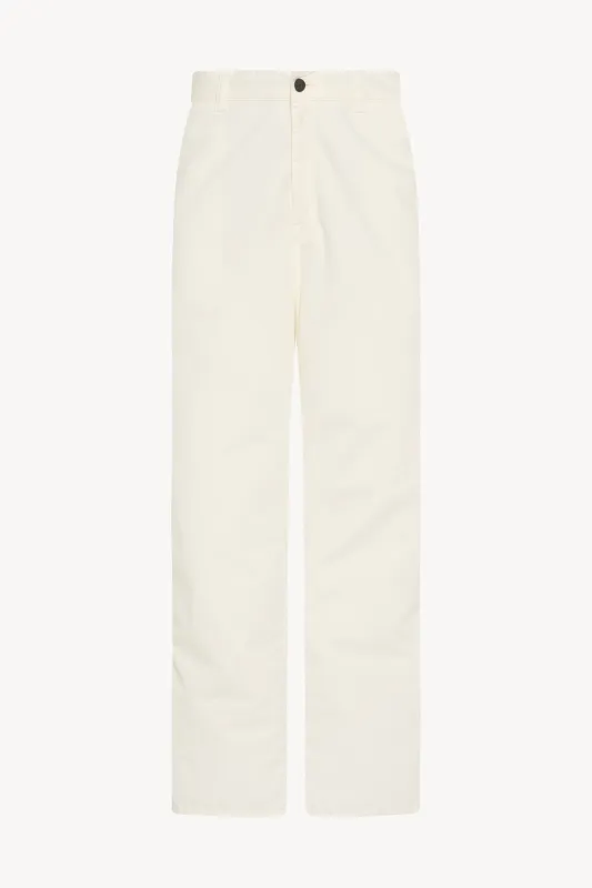 Sharka Pant in Cotton and Cashmere sold by The Row