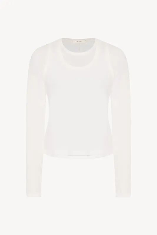 Seruni Top in Cotton sold by The Row