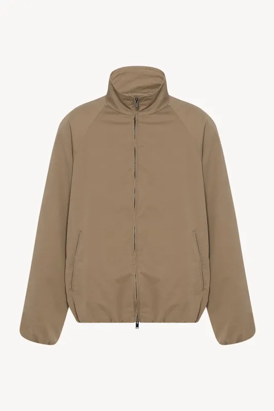 Oyu Jacket in Cotton and Cashmere sold by The Row