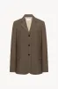 Kimiko Jacket in Wool and Silk sold by The Row