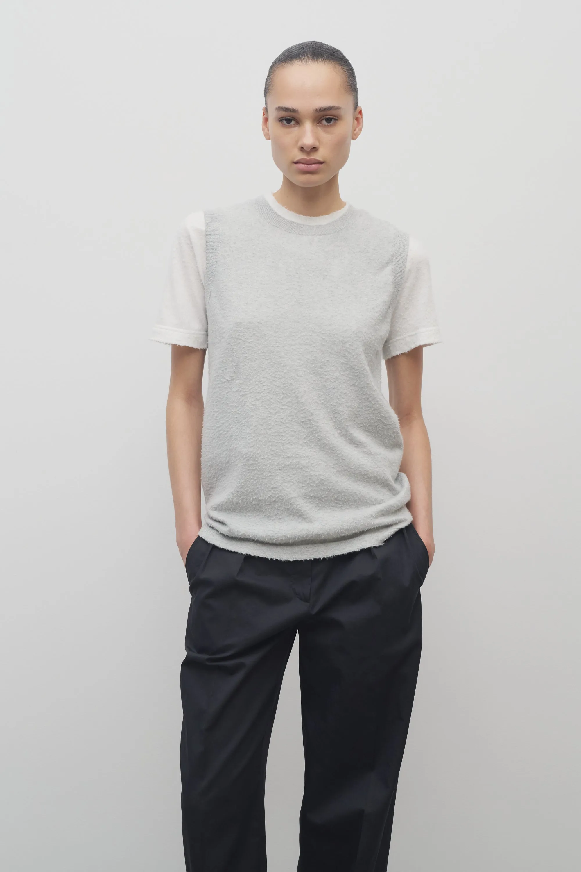 Kishan Vest in Cotton sold by The Row product image thumbnail 3