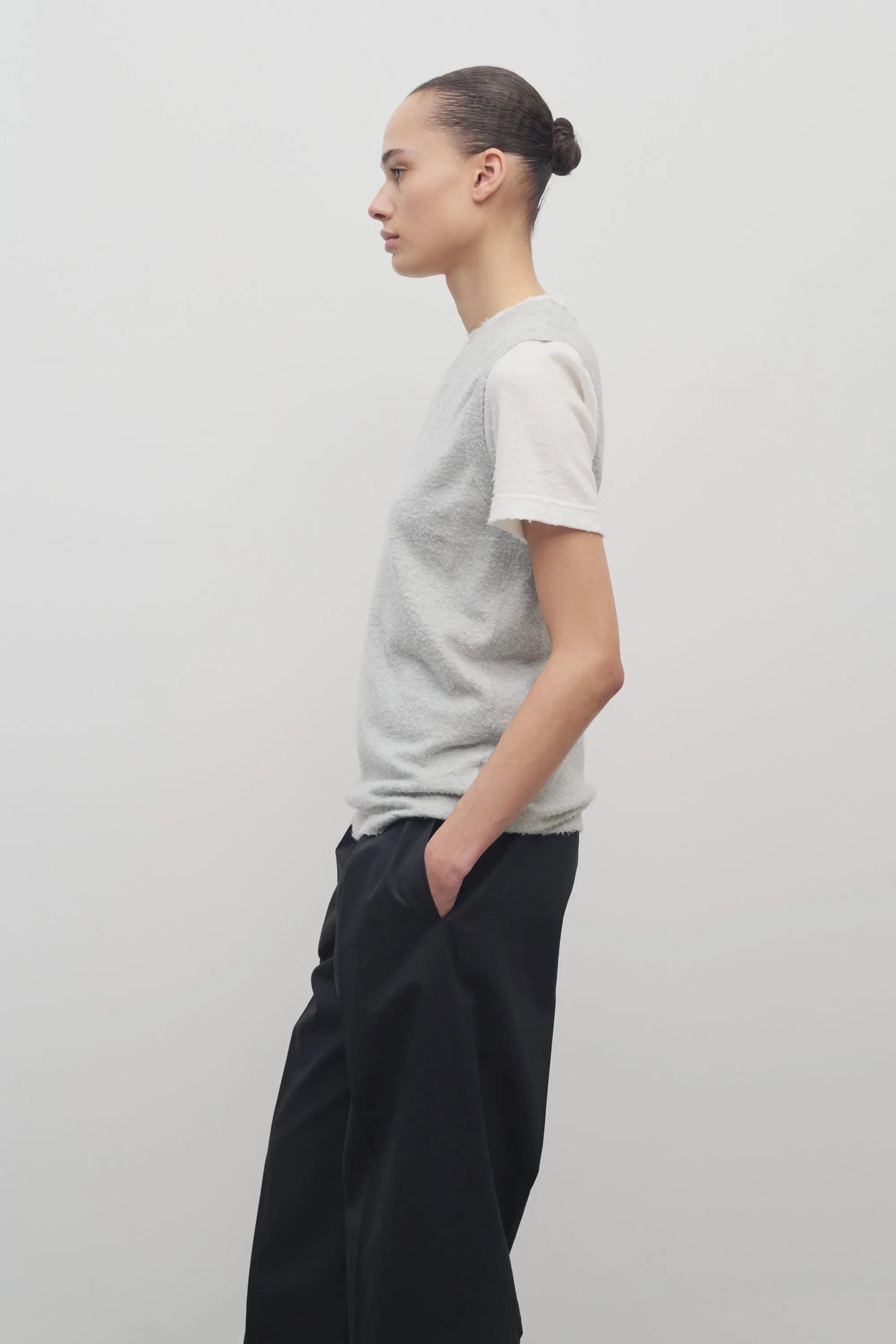 Kishan Vest in Cotton sold by The Row product image thumbnail 4