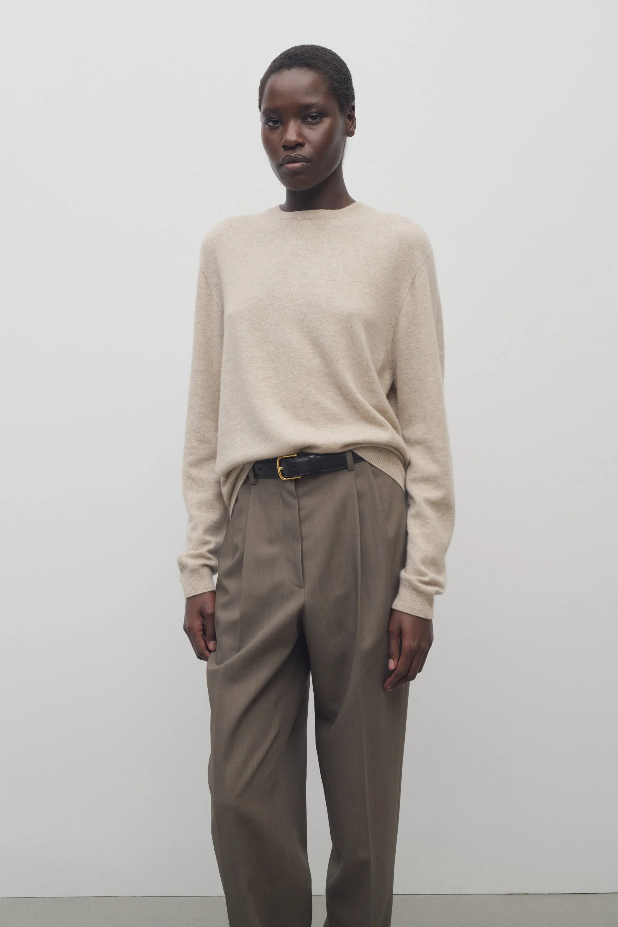 Kisaora Sweater in Cashmere sold by The Row product image thumbnail 3