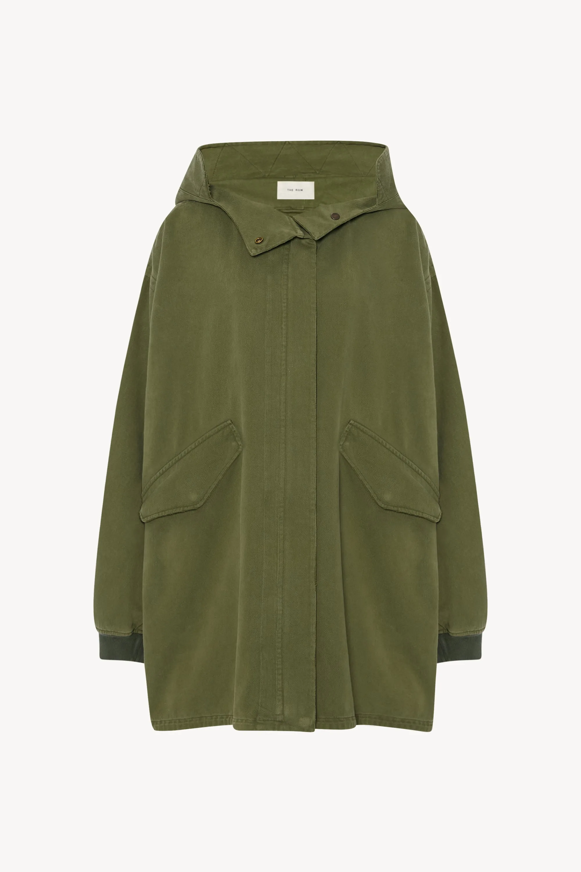 Kemeta Coat in Cotton sold by The Row