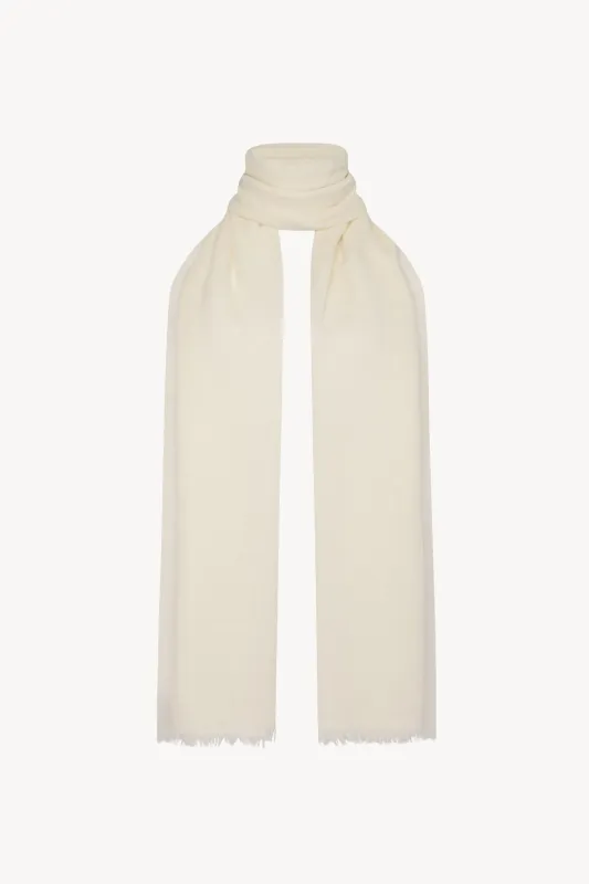 Lentia Scarf in Cashmere sold by The Row