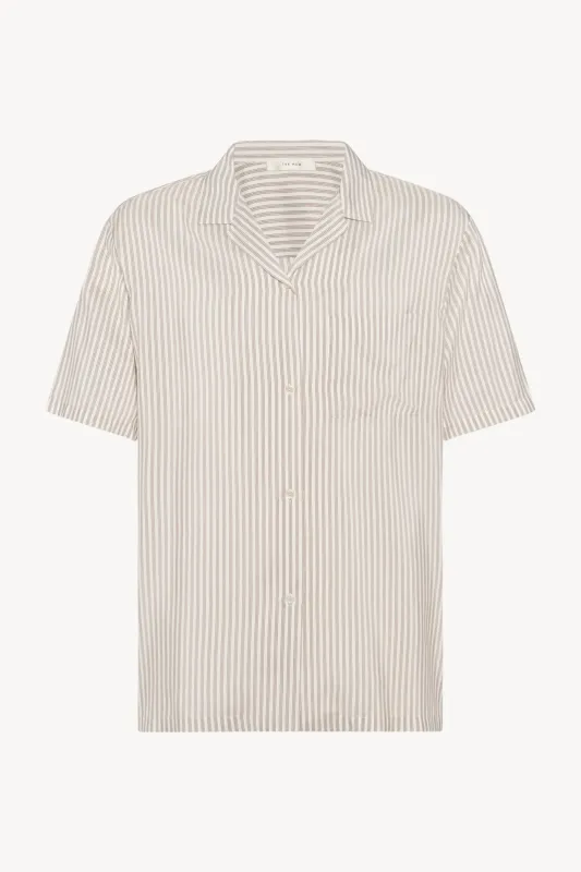 Jiro Shirt in Silk sold by The Row