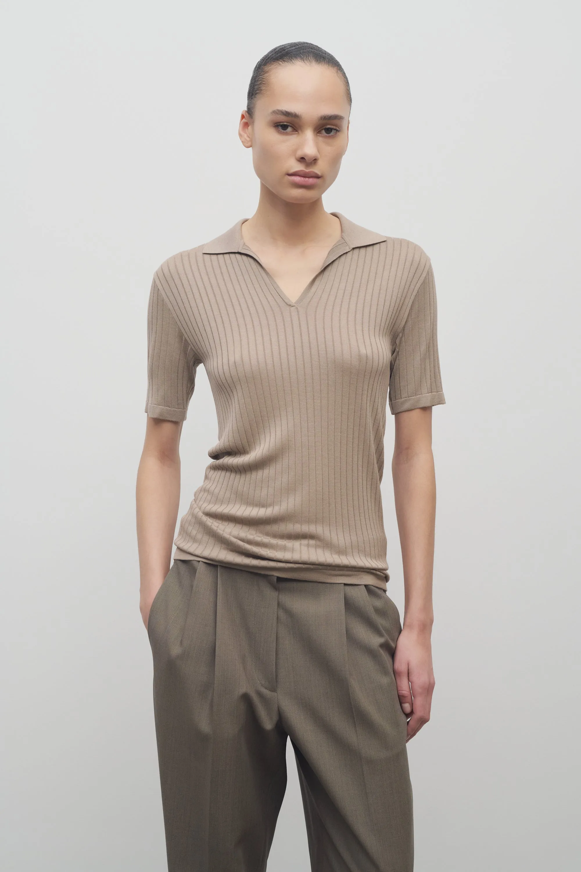 Kaiomi Top in Silk and Viscose sold by The Row product image thumbnail 3