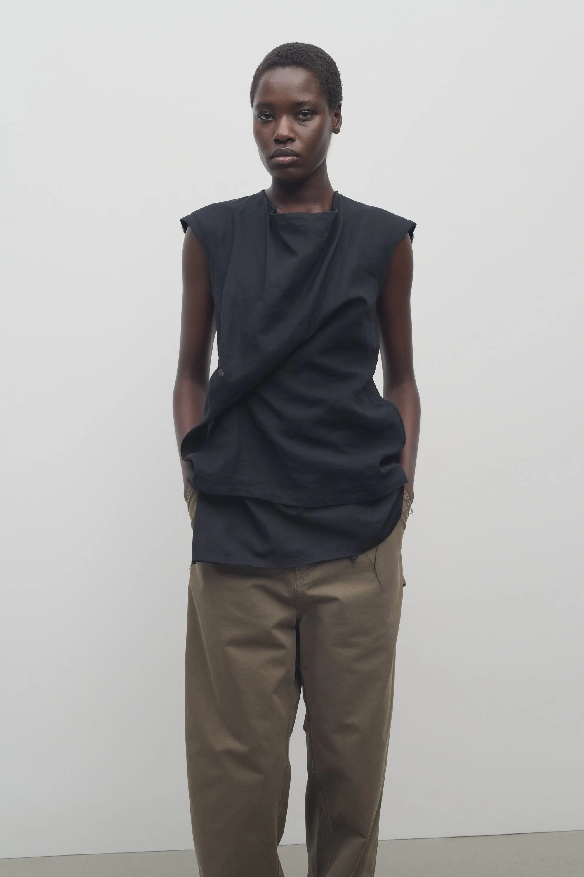 Inawa Top in Cotton sold by The Row product image thumbnail 3