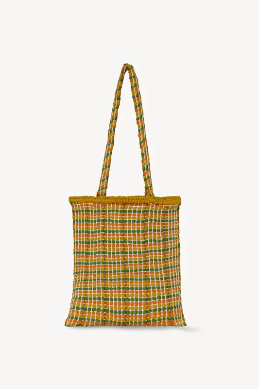 Haley Woven Tote Bag in Viscose sold by The Row