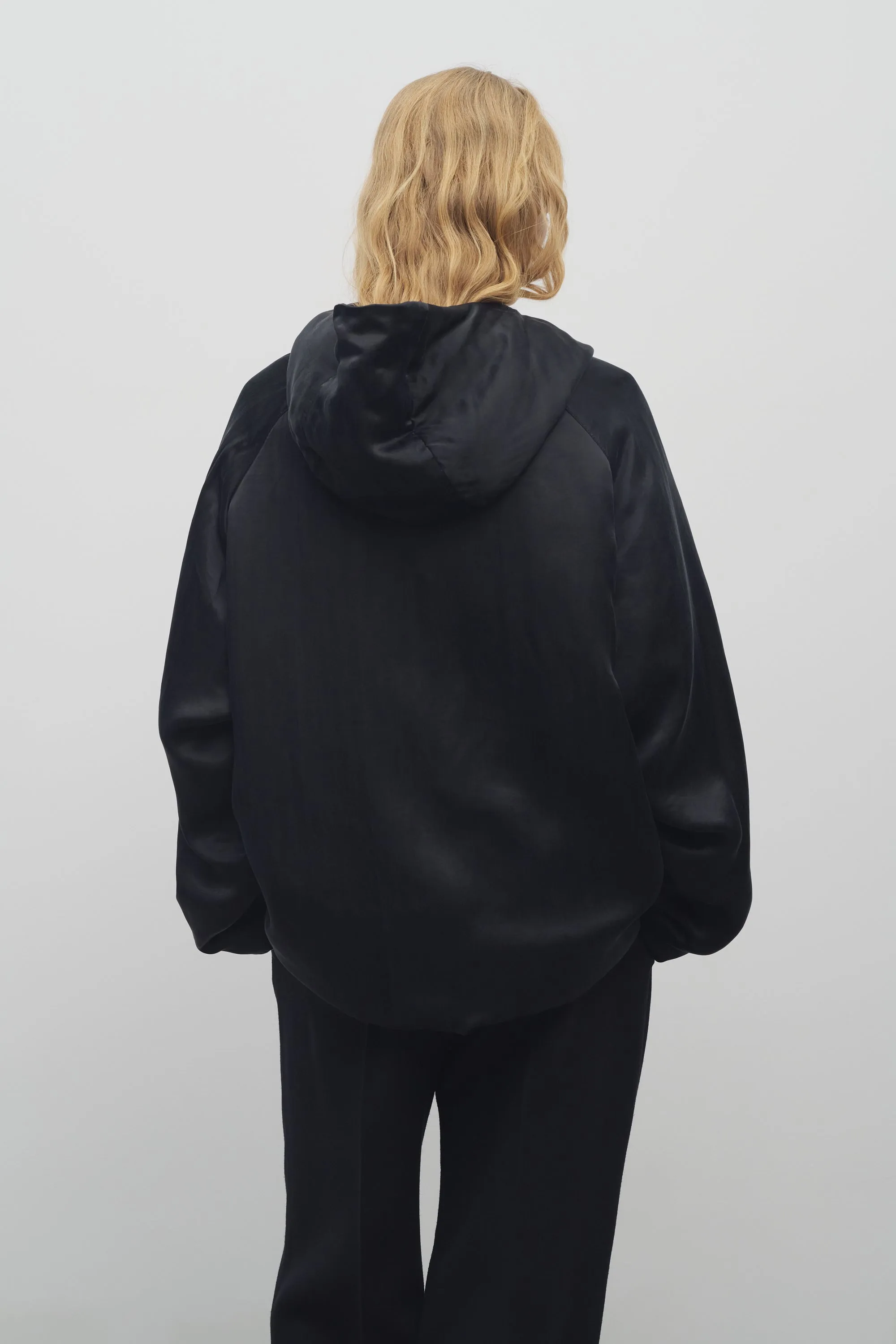 Garel Jacket in Cupro sold by The Row product image thumbnail 5