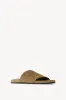 Hugh Slide in Suede sold by The Row