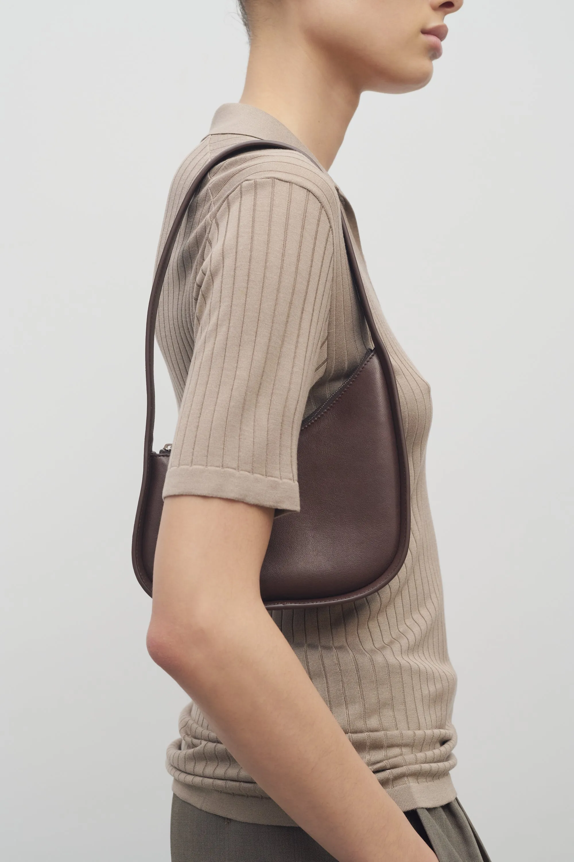 Half Moon Bag in Leather sold by The Row product image thumbnail 4