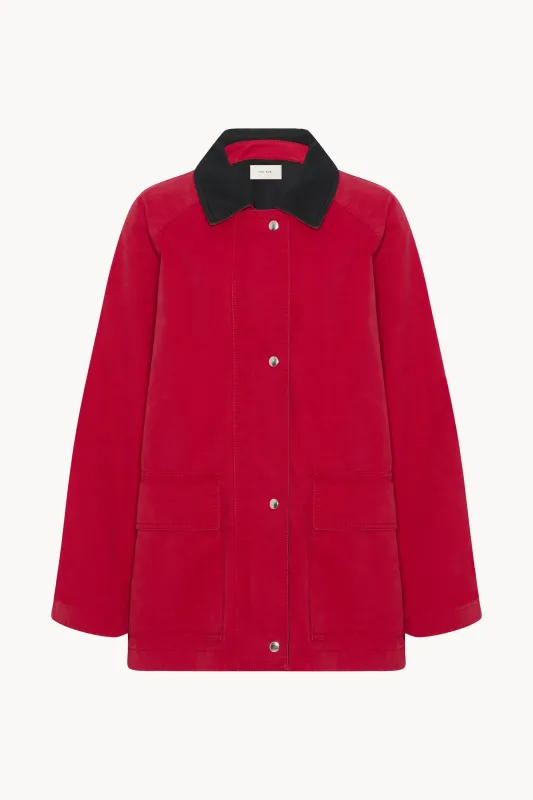Elodianna Jacket in Cotton sold by The Row