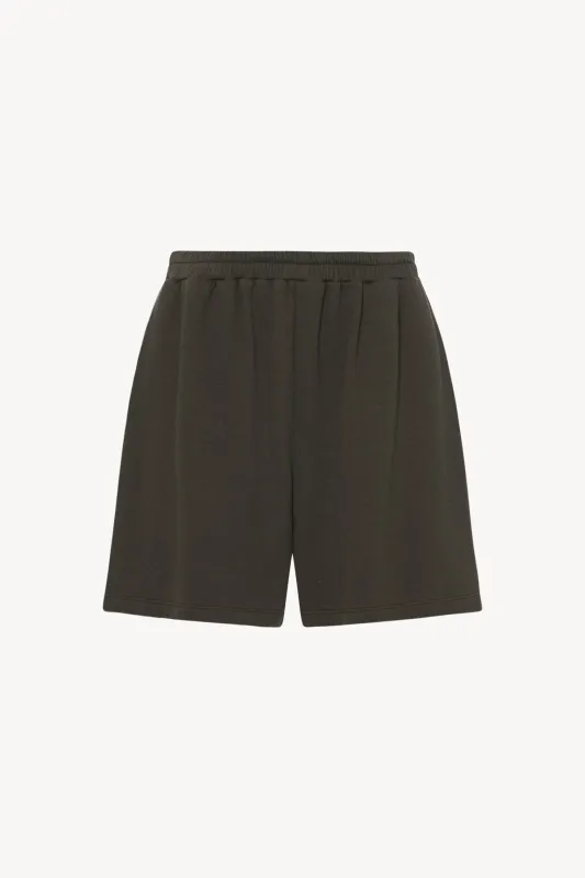 Gana Short in Cotton and Cashmere sold by The Row