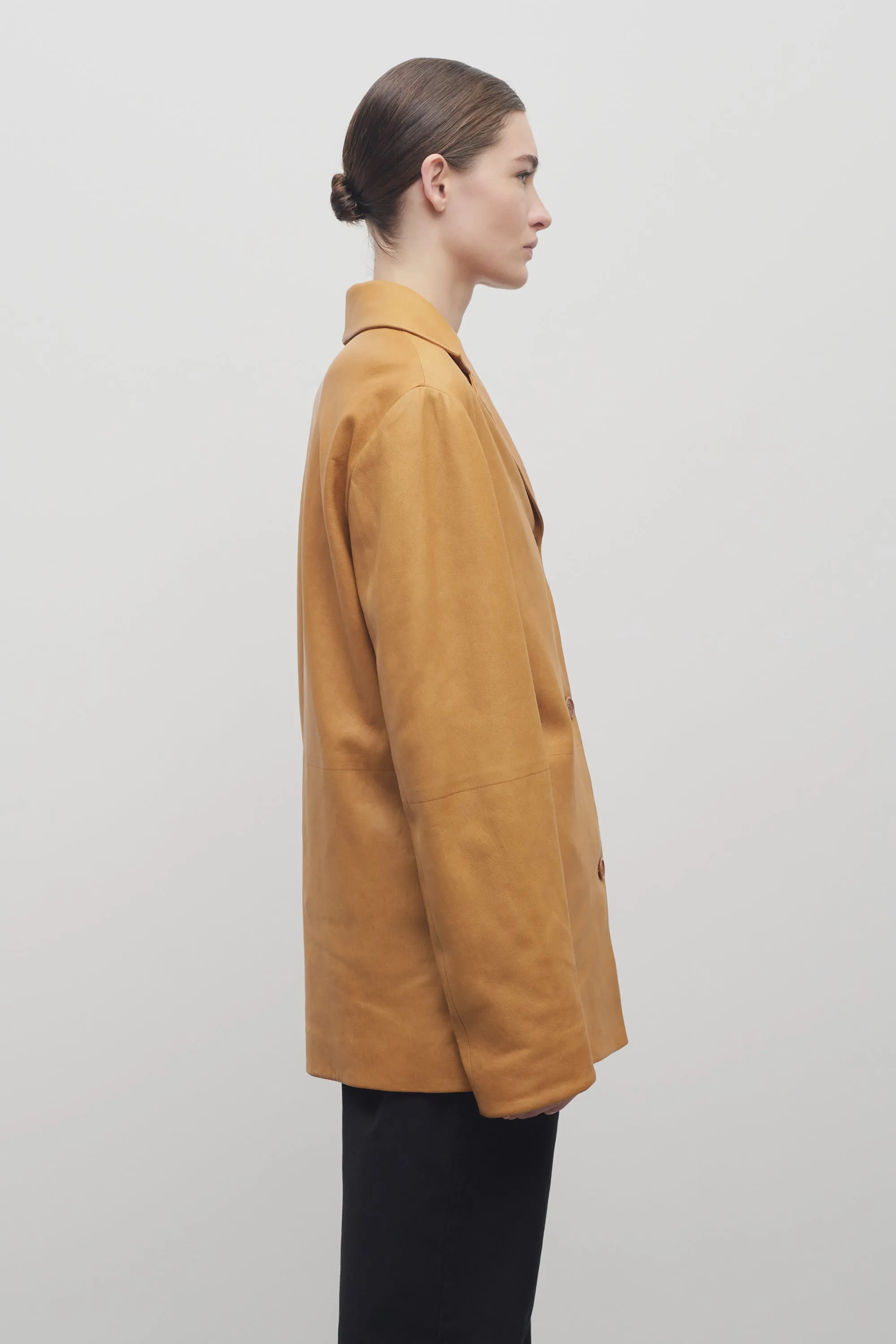 Fabian Jacket in Leather sold by The Row product image thumbnail 4