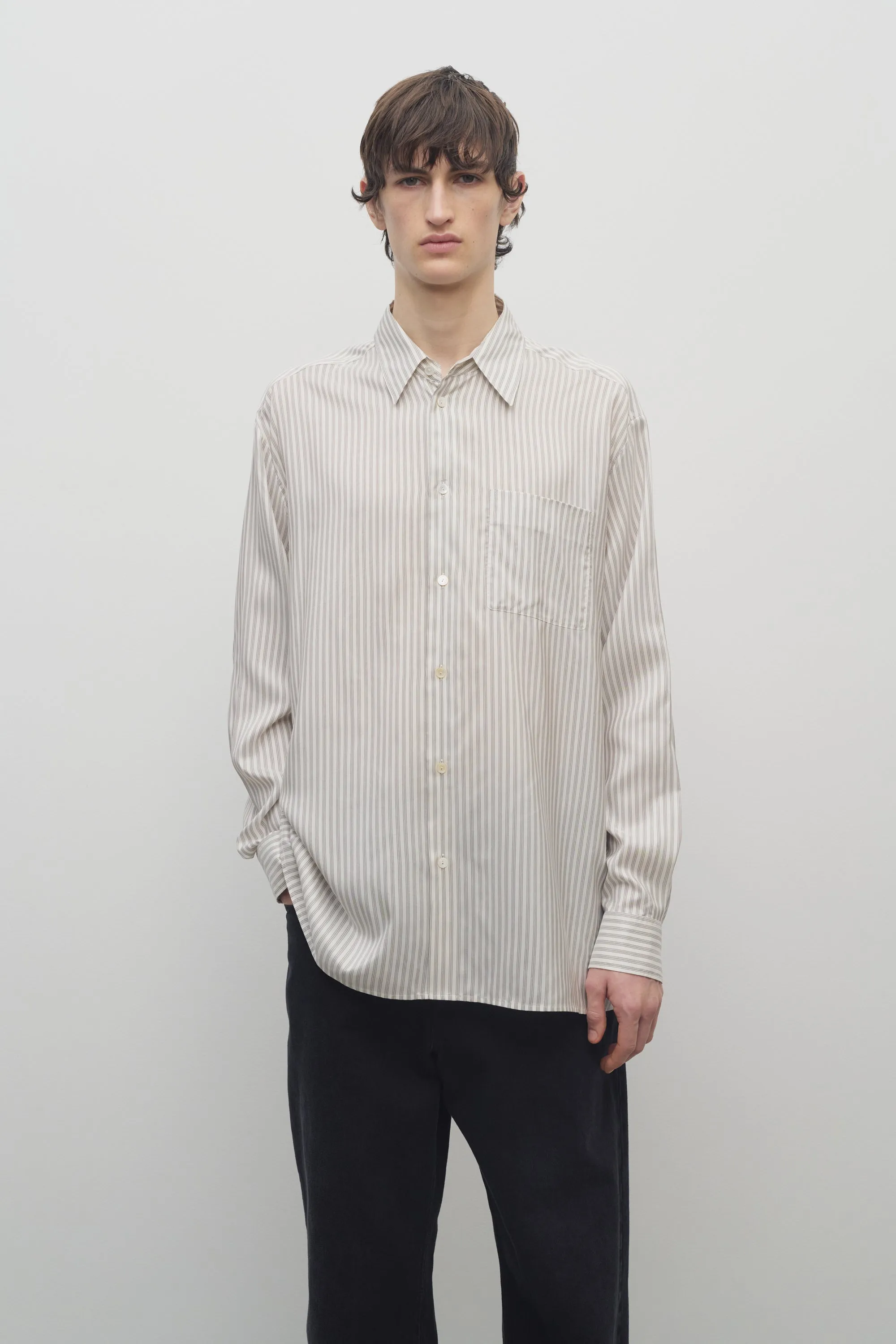 Feme Shirt in Silk sold by The Row product image thumbnail 3