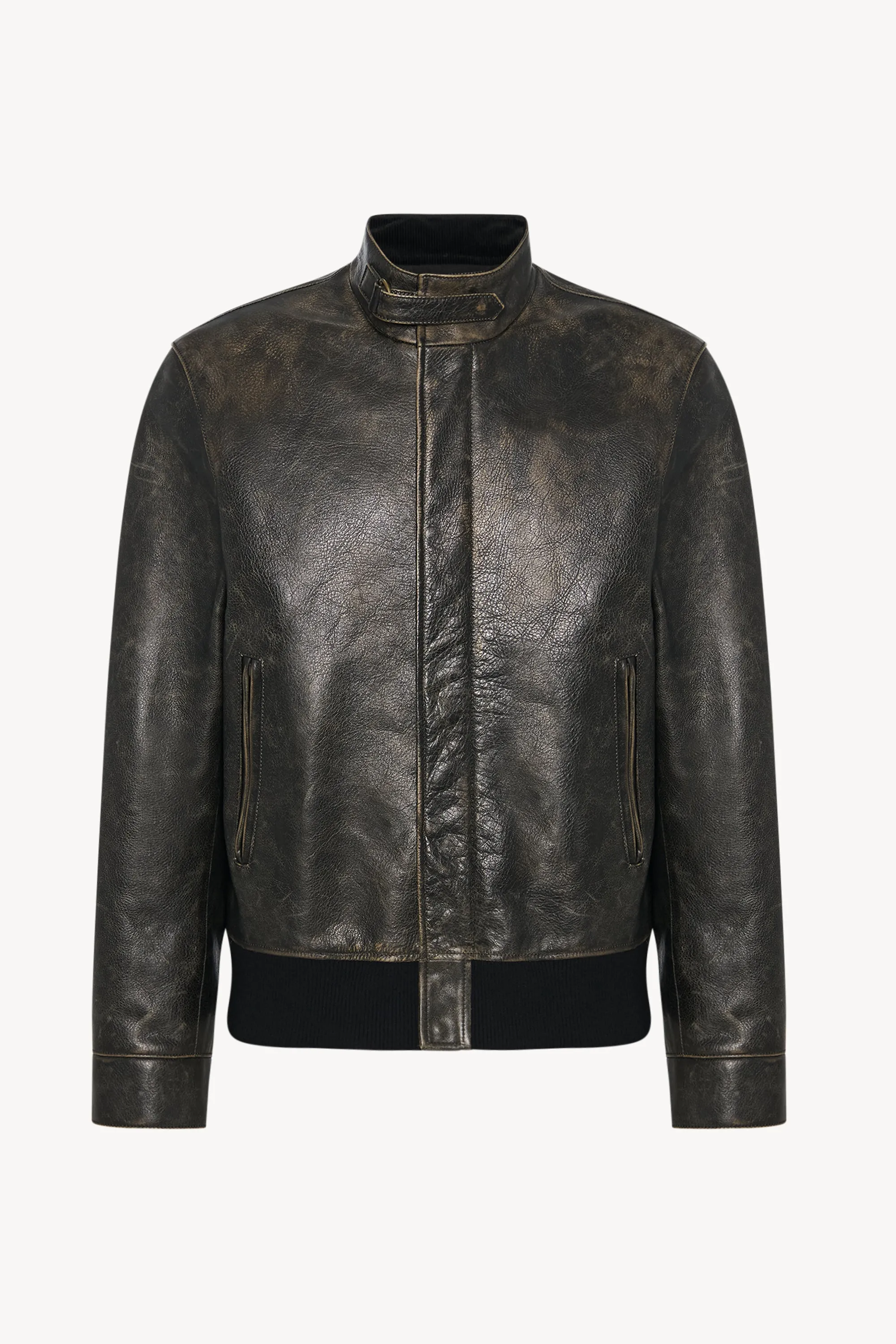 Edrice Jacket in Leather sold by The Row