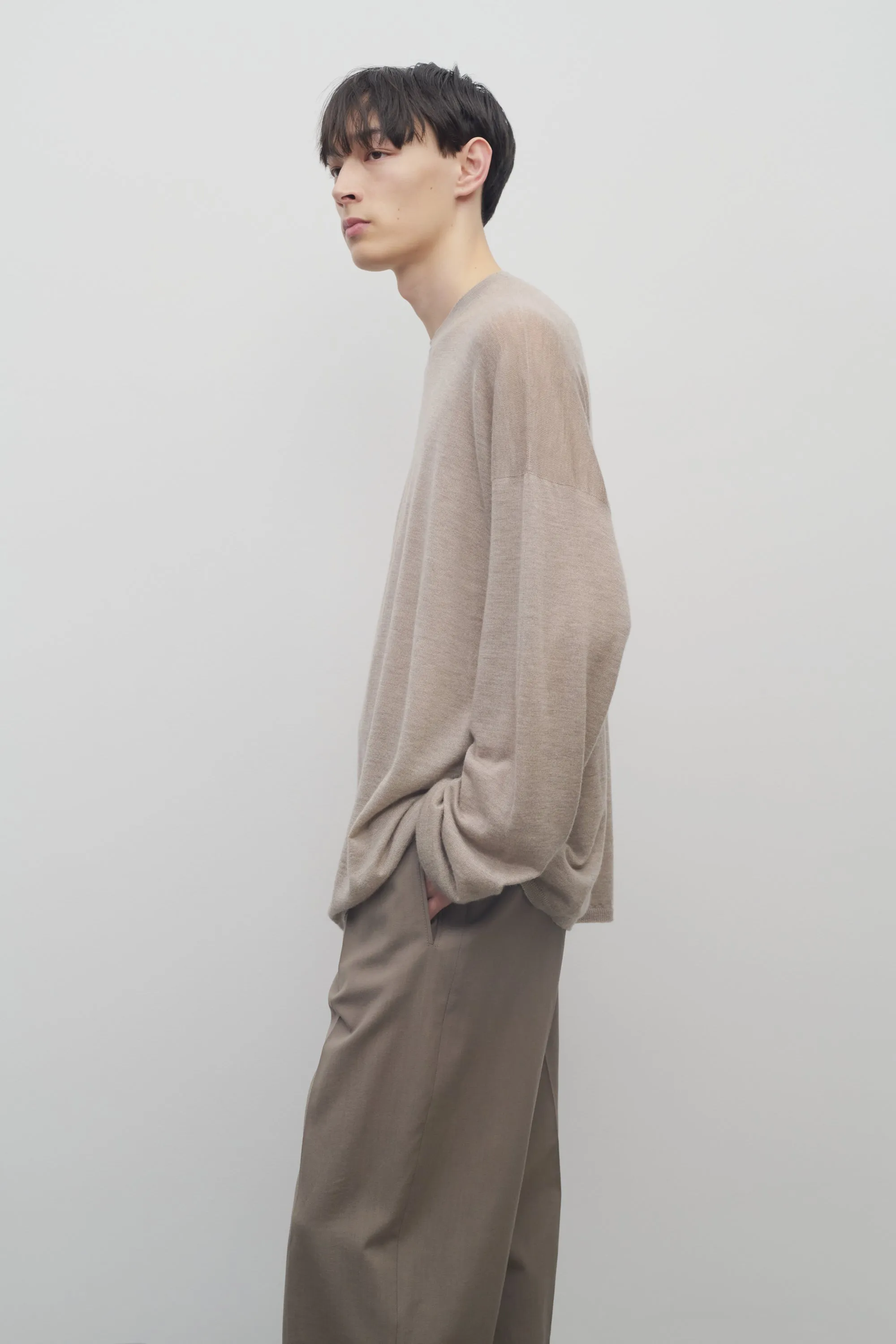 Akito Top in Cashmere sold by The Row product image thumbnail 4