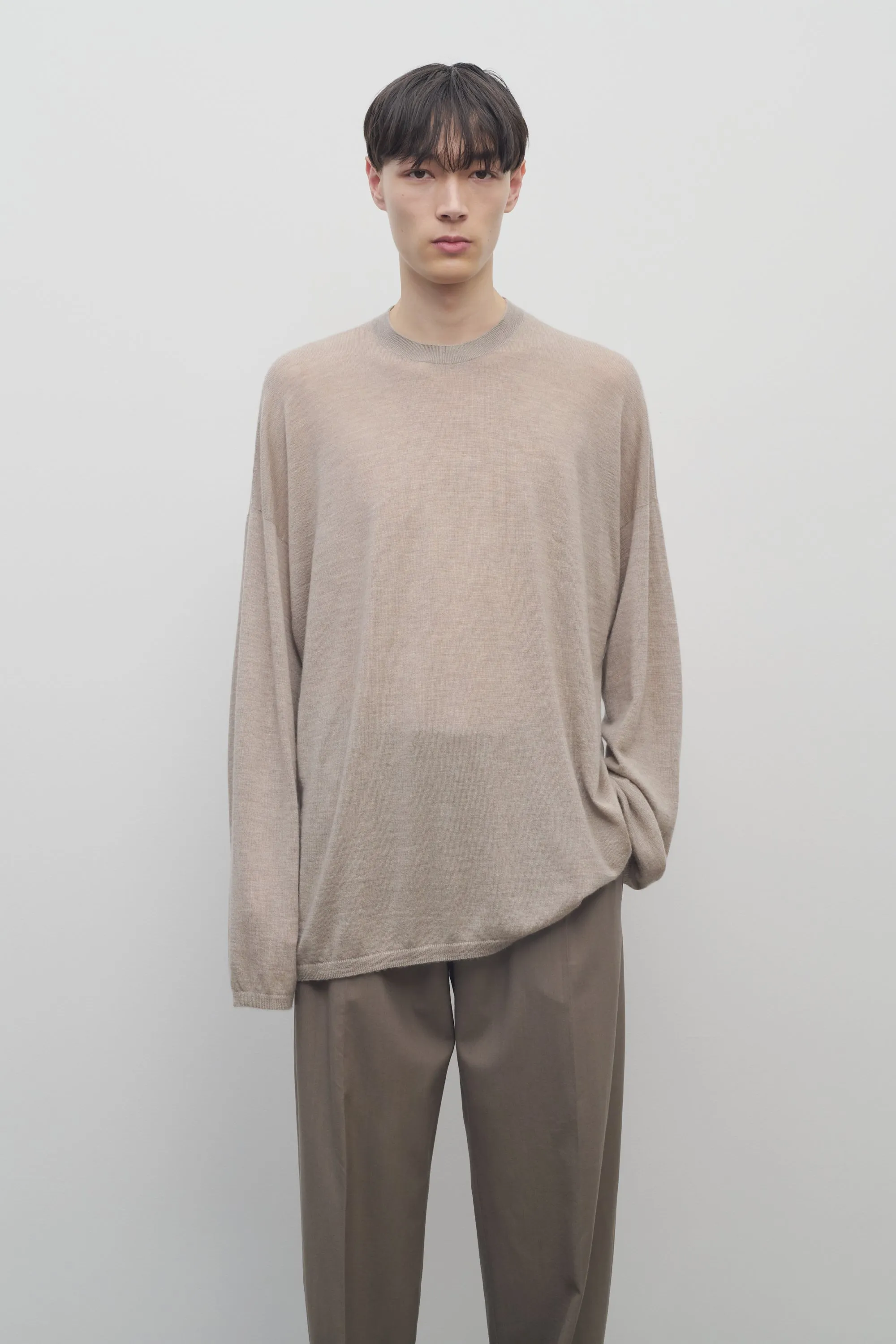 Akito Top in Cashmere sold by The Row product image thumbnail 3