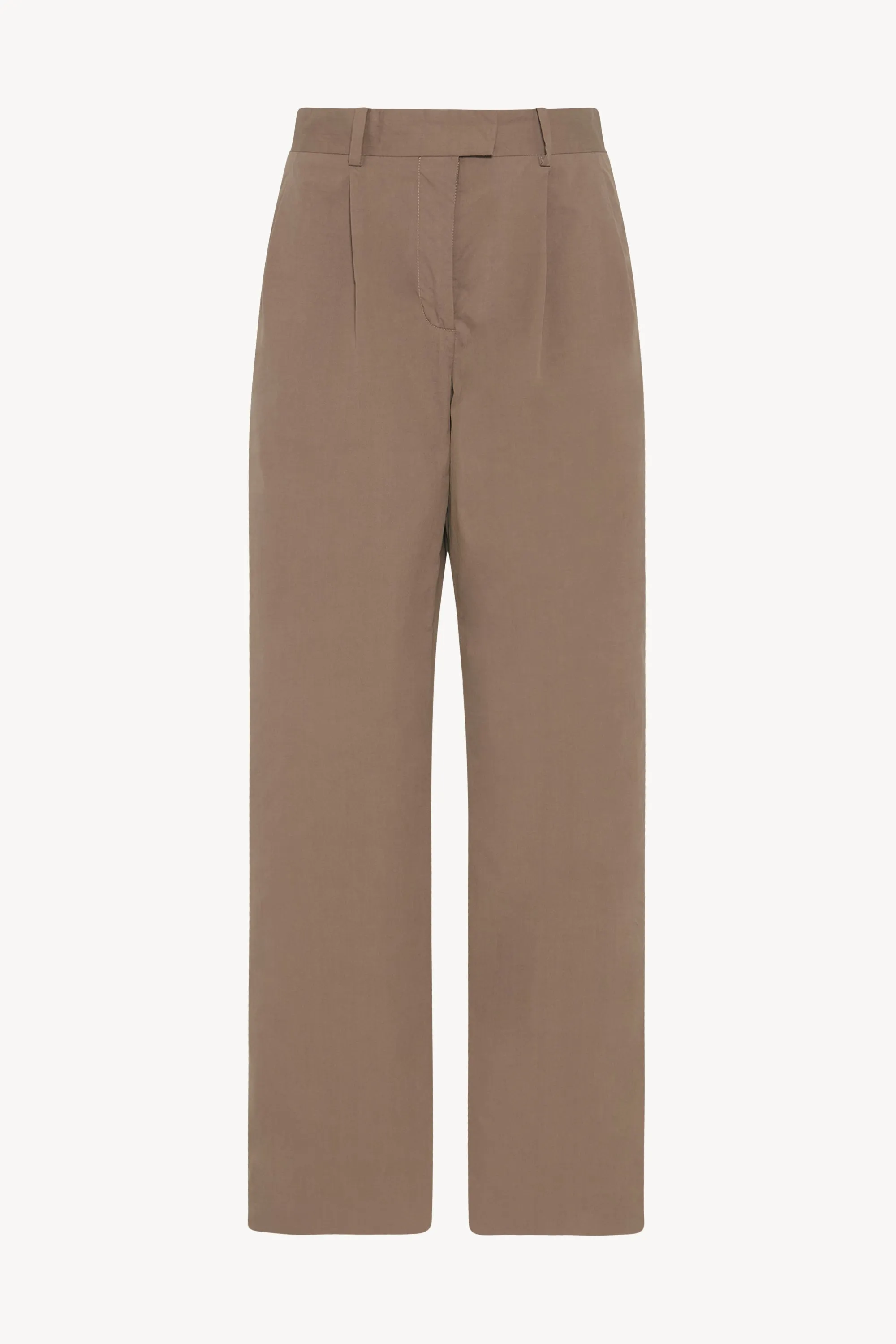 Alfidis Pant in Cotton sold by The Row