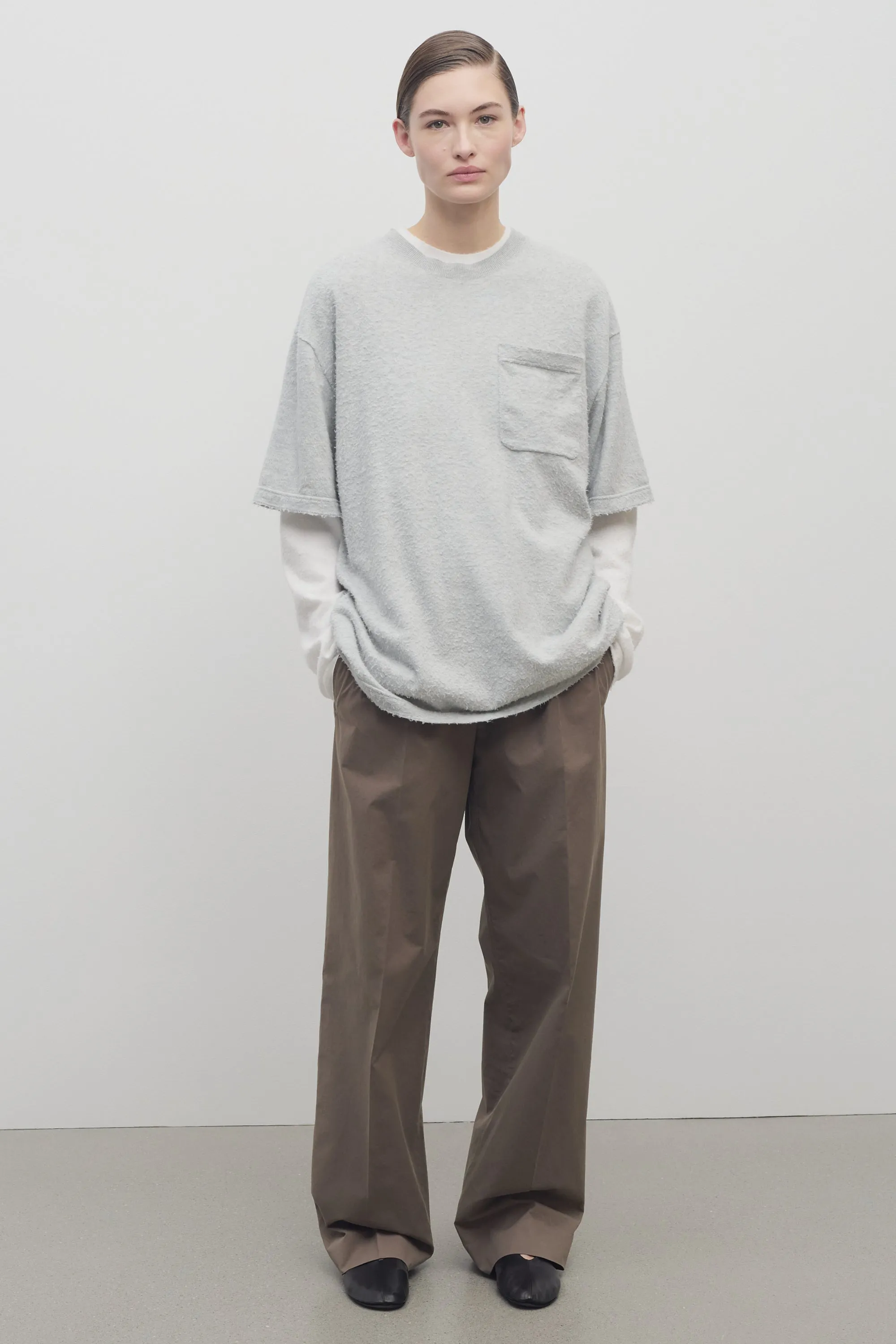 Alfidis Pant in Cotton sold by The Row product image thumbnail 3