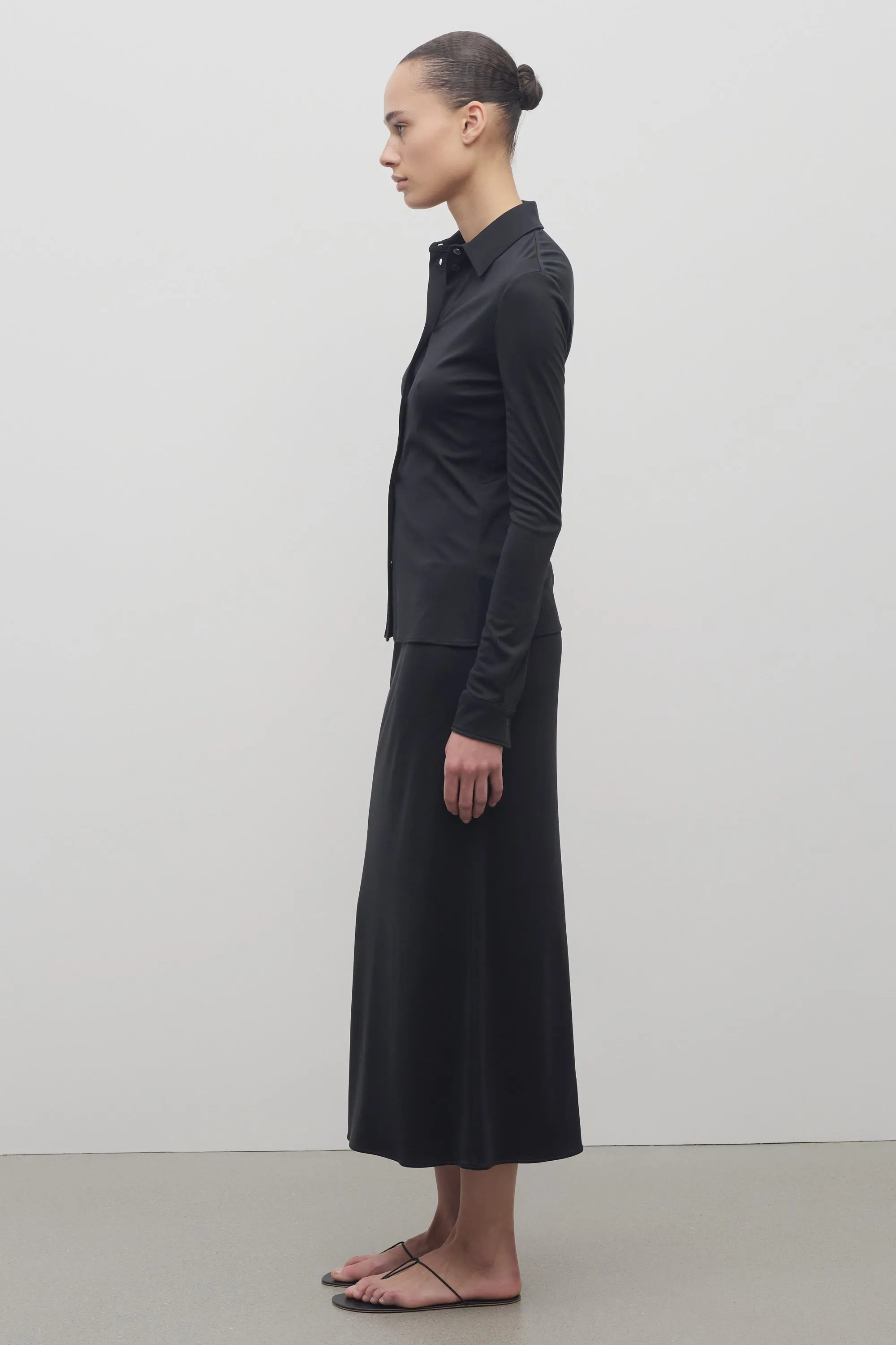 Bumira Skirt in Silk and Viscose sold by The Row product image thumbnail 4