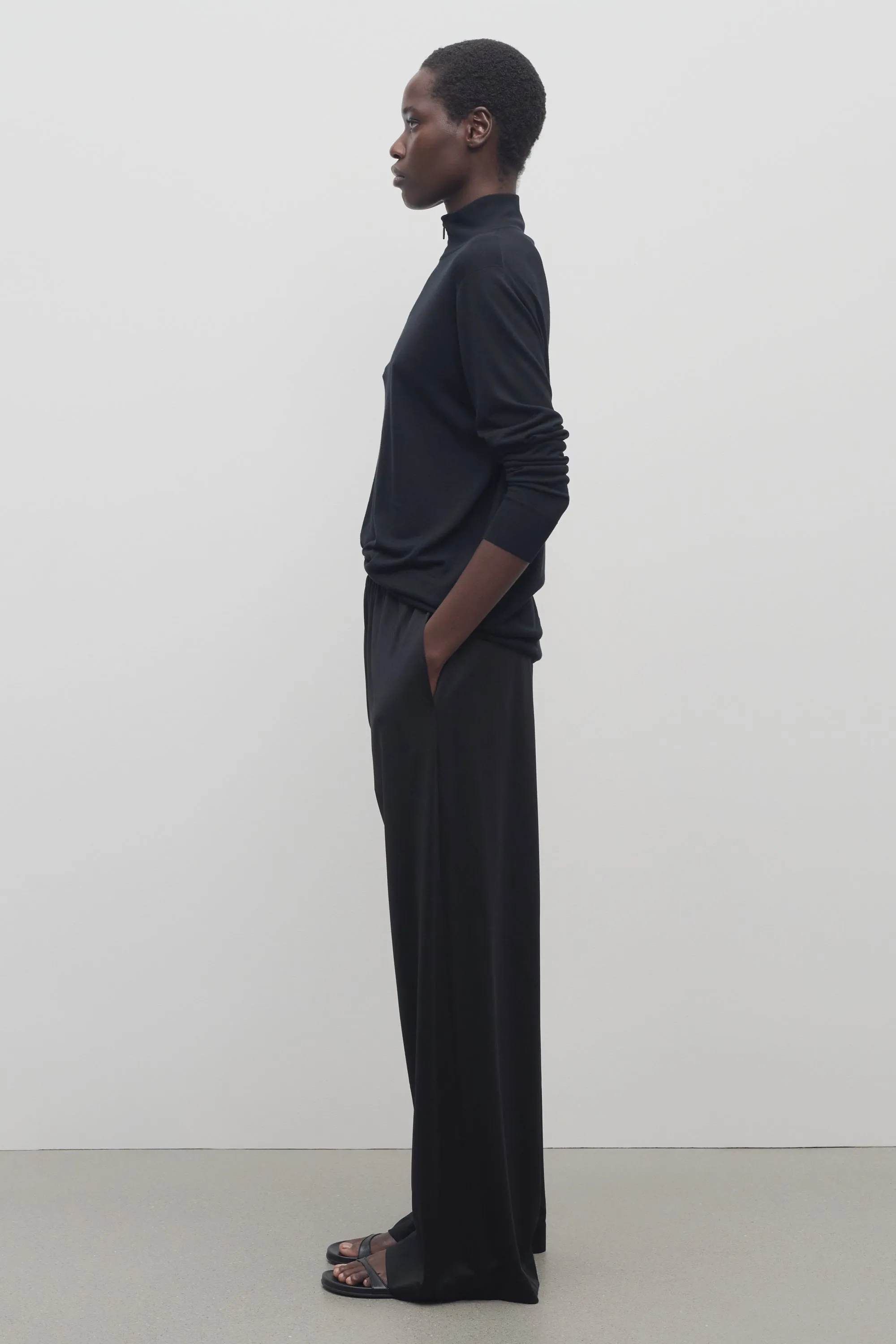 Bellana Pant in Silk and Viscose sold by The Row product image thumbnail 4