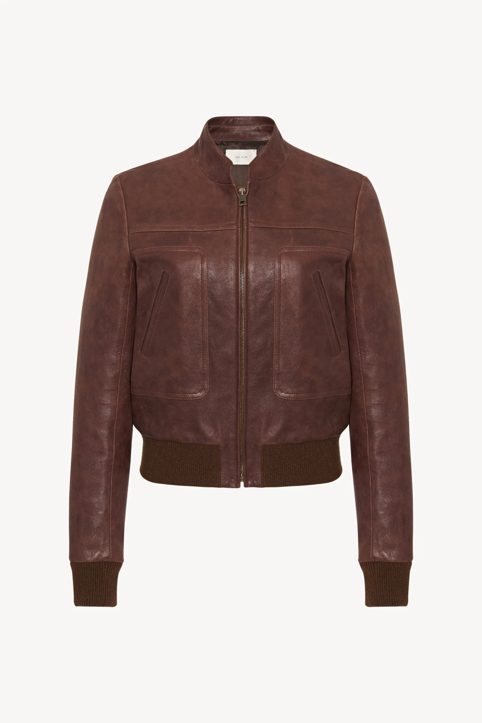 Bader Jacket in Leather sold by The Row
