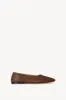 Awar Flat Shoe in Leather sold by The Row