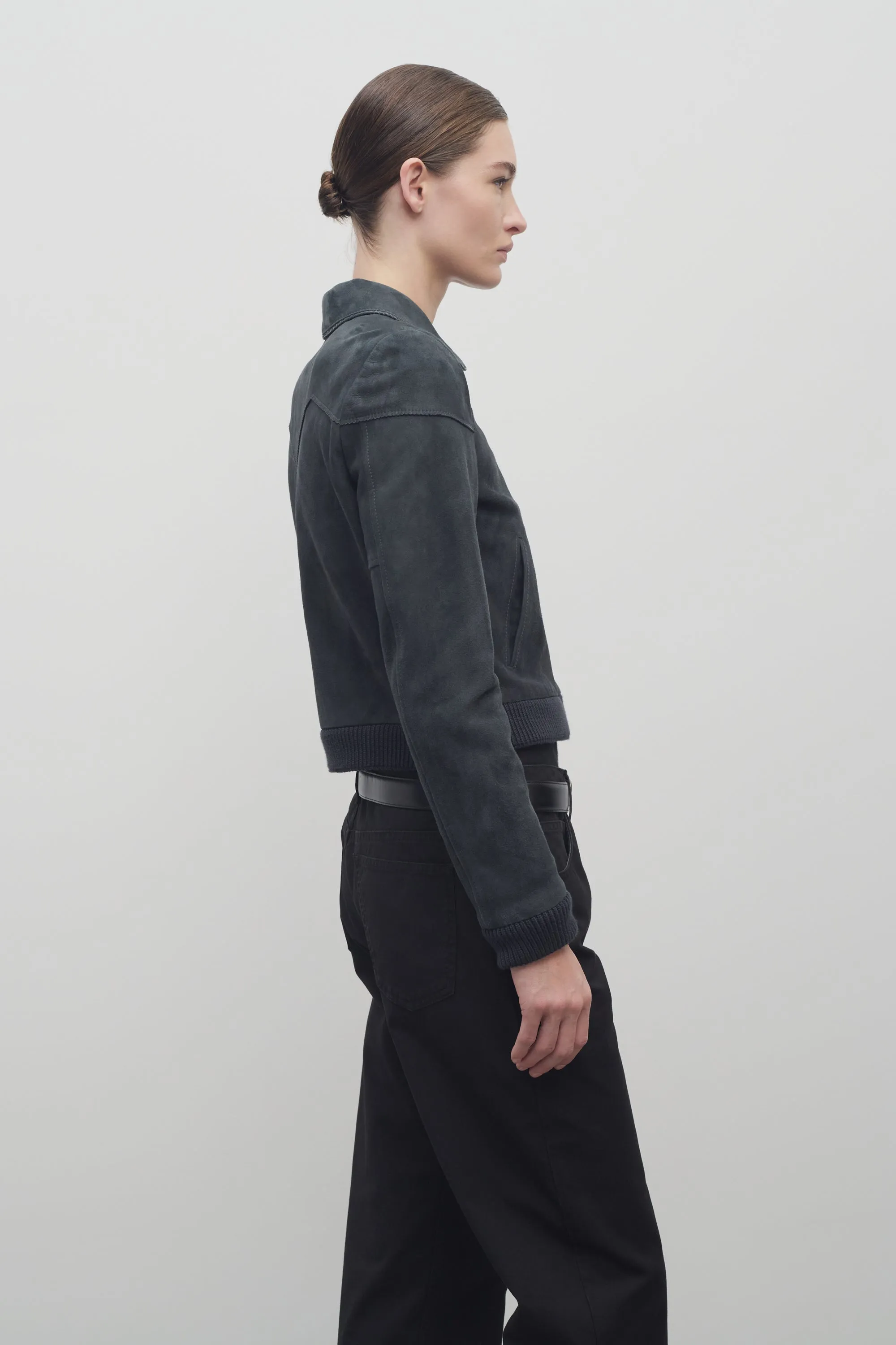 Axelette Jacket in Leather sold by The Row product image thumbnail 4