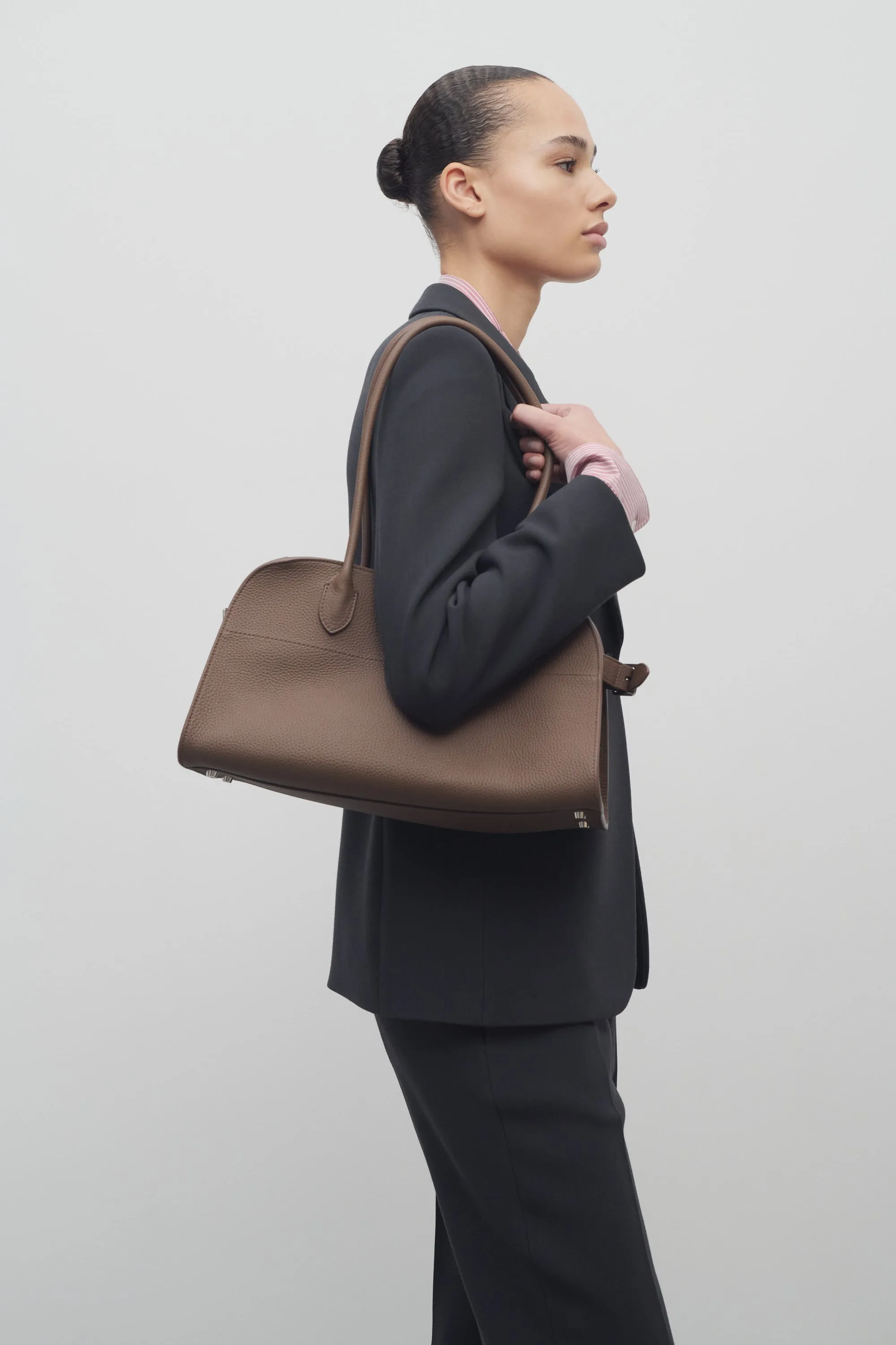 Margaux Shoulder 12 Bag in Leather sold by The Row product image thumbnail 4