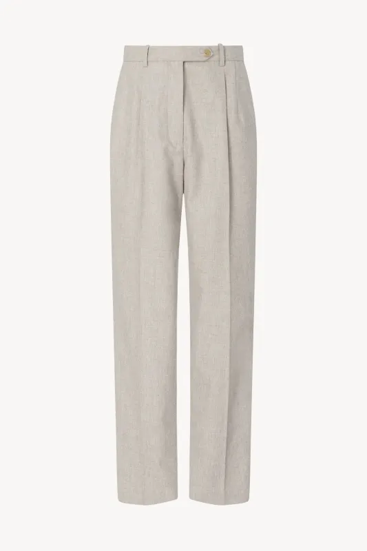Norbert Pant in Wool and Cashmere sold by The Row