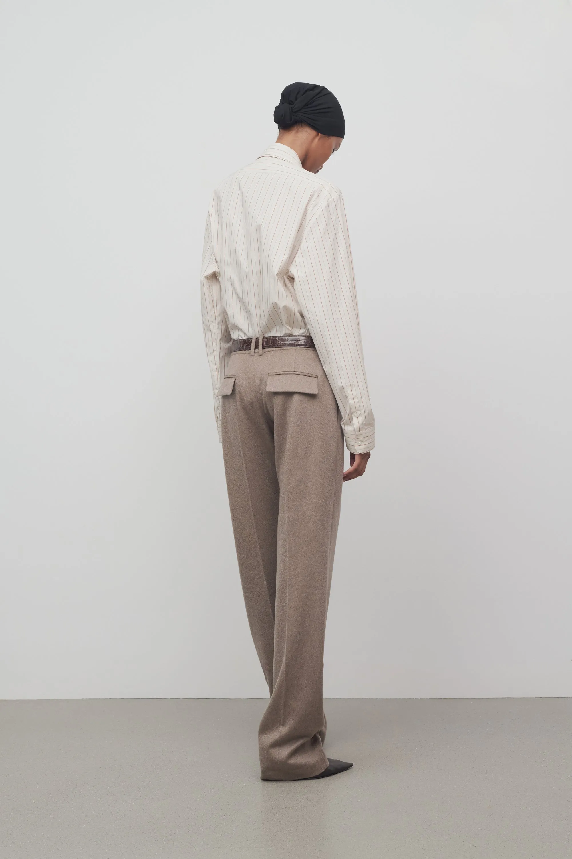 Selvie Pant in Cashmere sold by The Row product image thumbnail 5