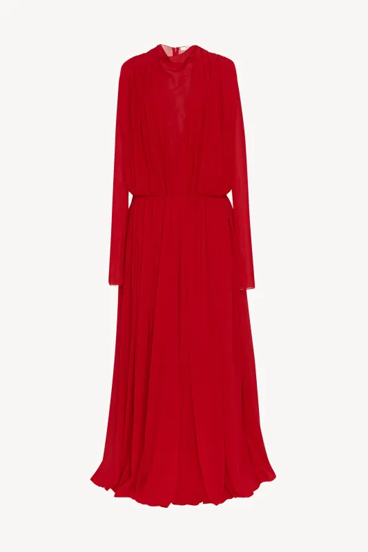Erald Dress in Silk sold by The Row