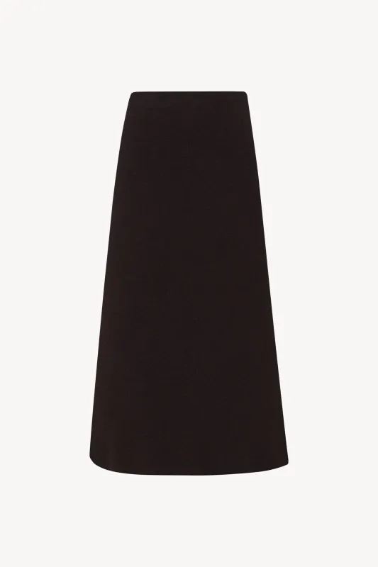 Ivaanka Skirt in Cashmere and Silk sold by The Row