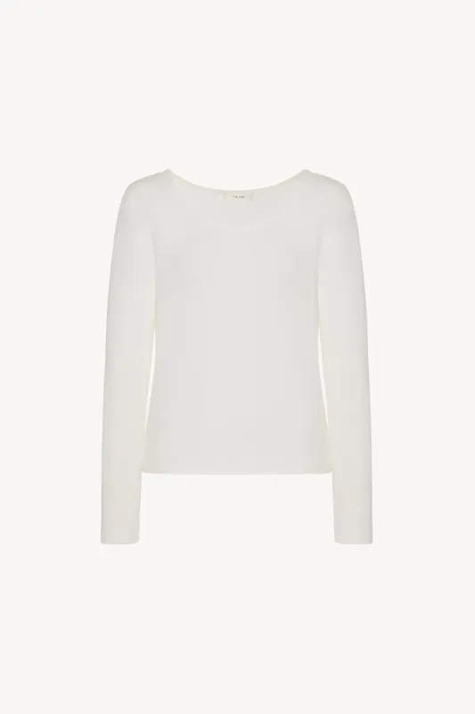 Raya Top in Fine Viscose sold by The Row