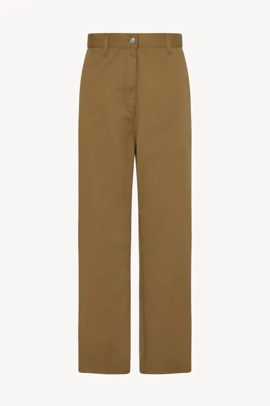 Sharka Pant in Cotton and Cashmere sold by The Row