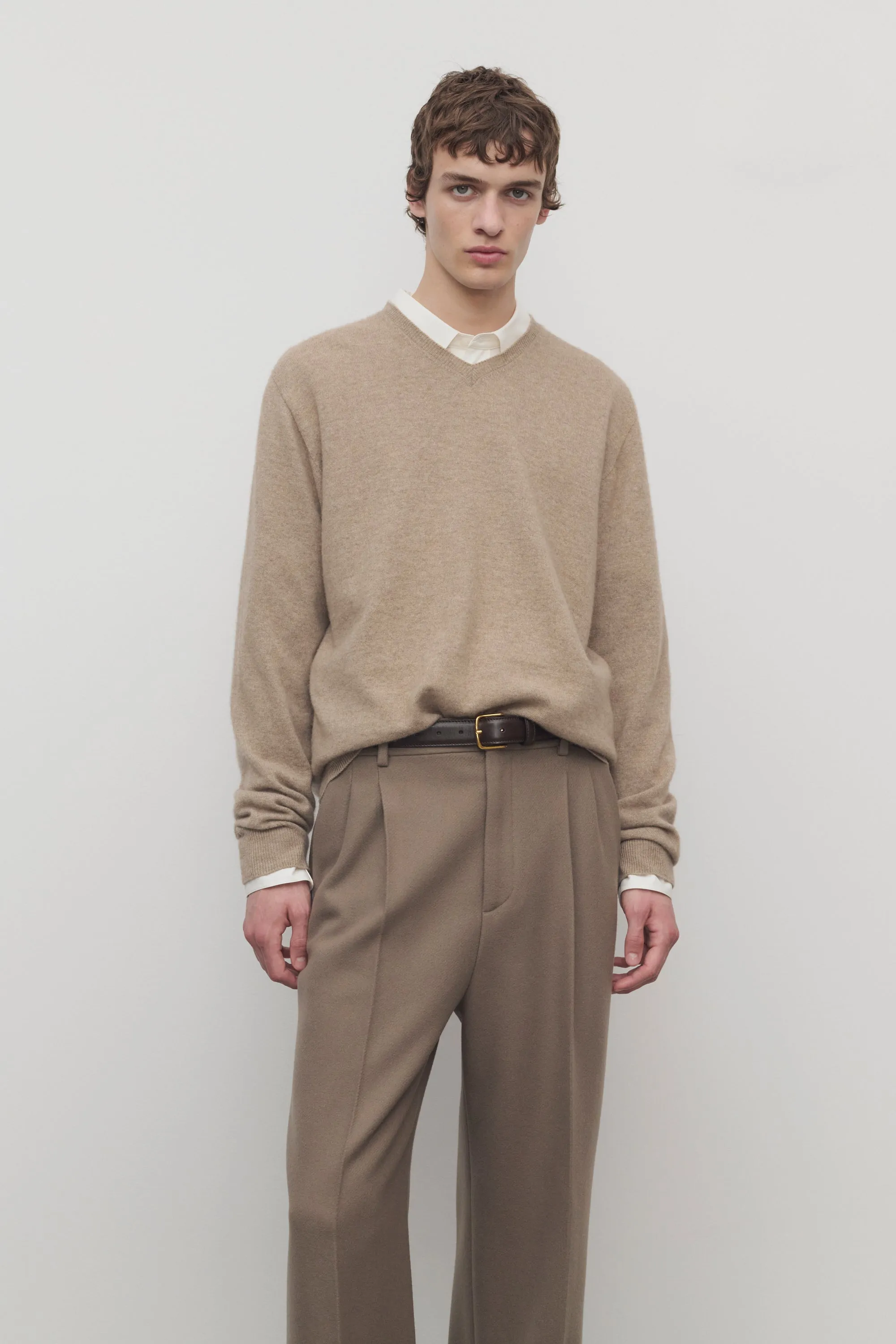 Rod Sweater in Cashmere sold by The Row product image thumbnail 3