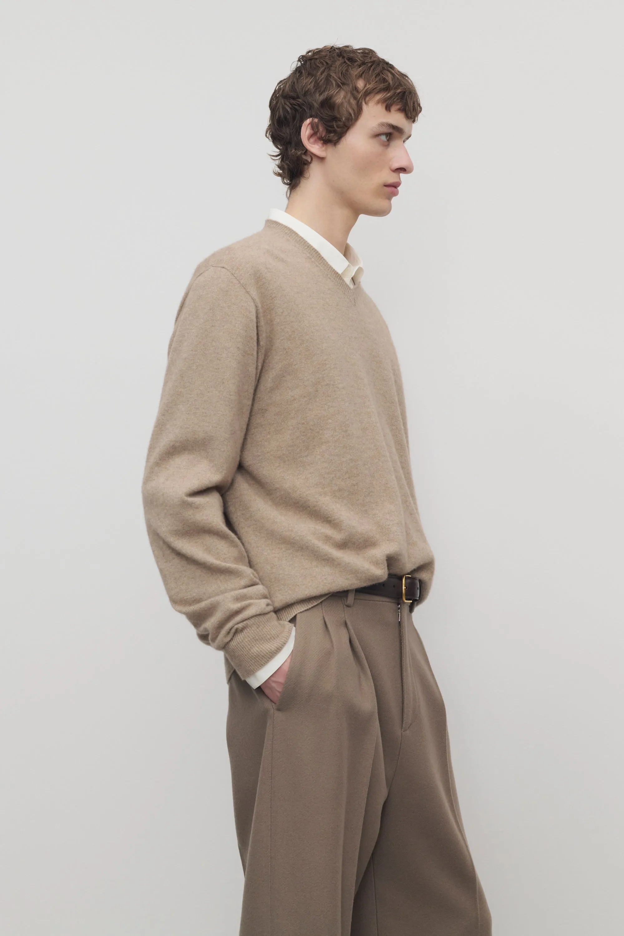 Rod Sweater in Cashmere sold by The Row product image thumbnail 5