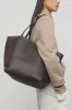Park Tote Three Stitch Bag in Leather sold by The Row