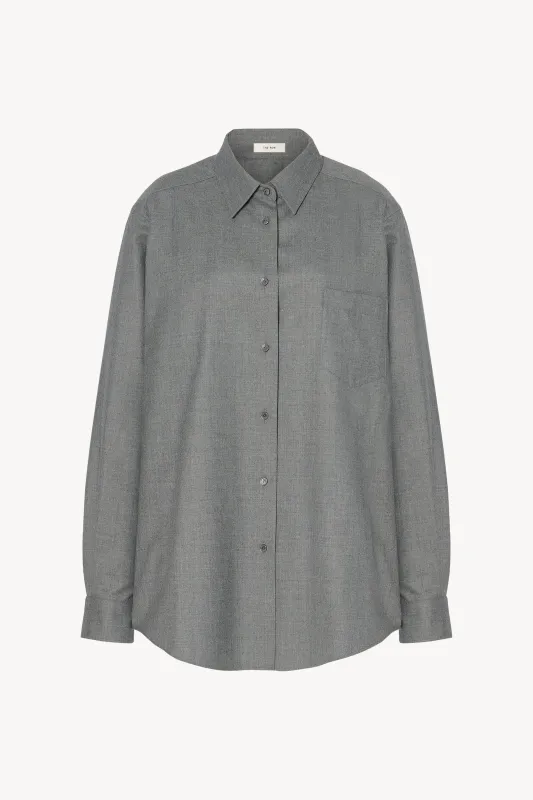 Pino Shirt in Virgin Wool sold by The Row
