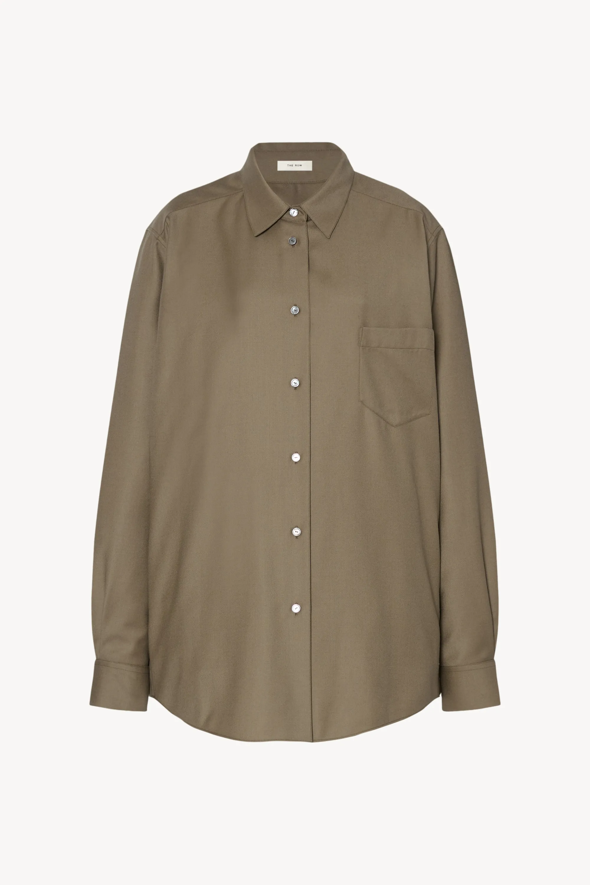 Pino Shirt in Virgin Wool sold by The Row