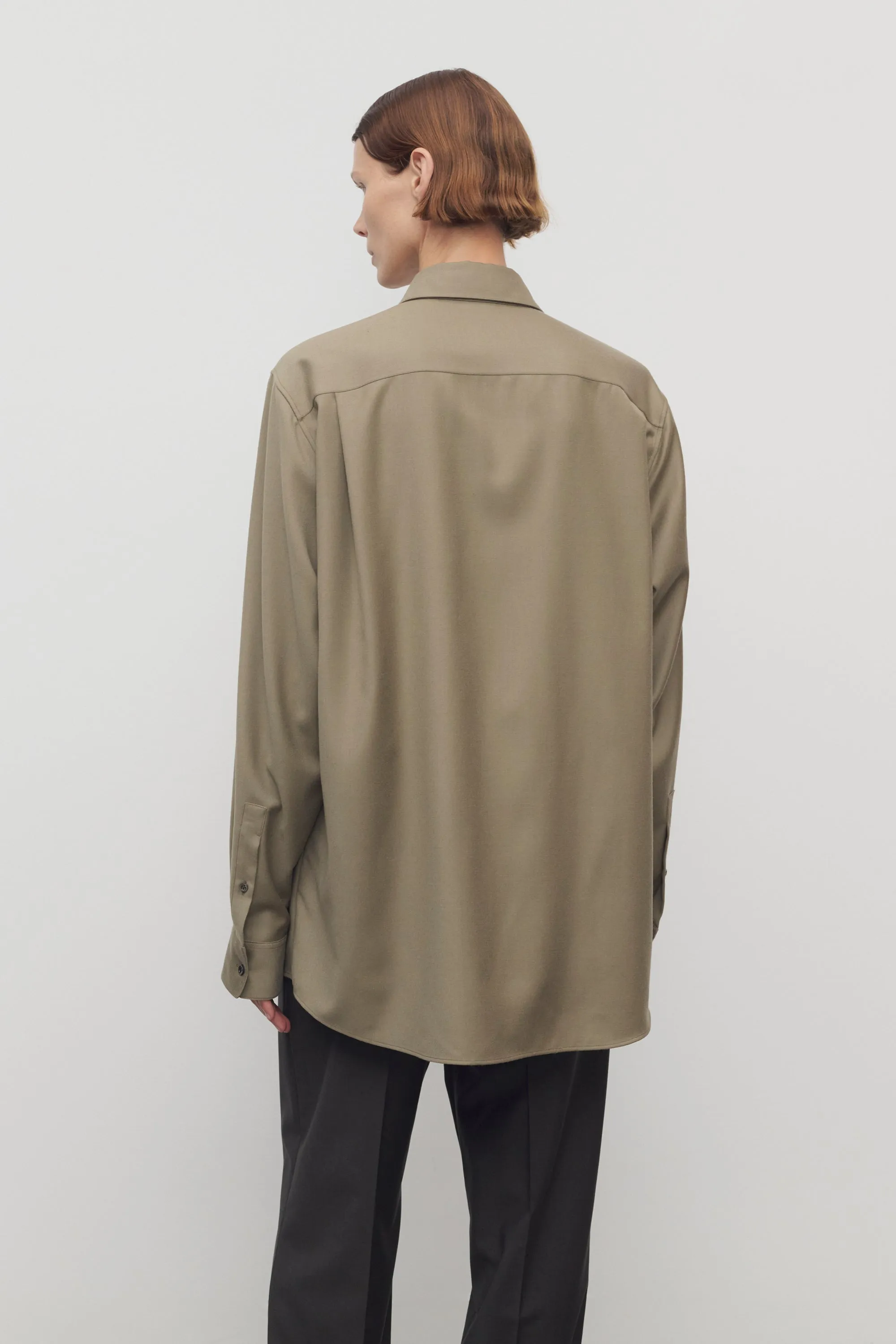 Pino Shirt in Virgin Wool sold by The Row product image thumbnail 5