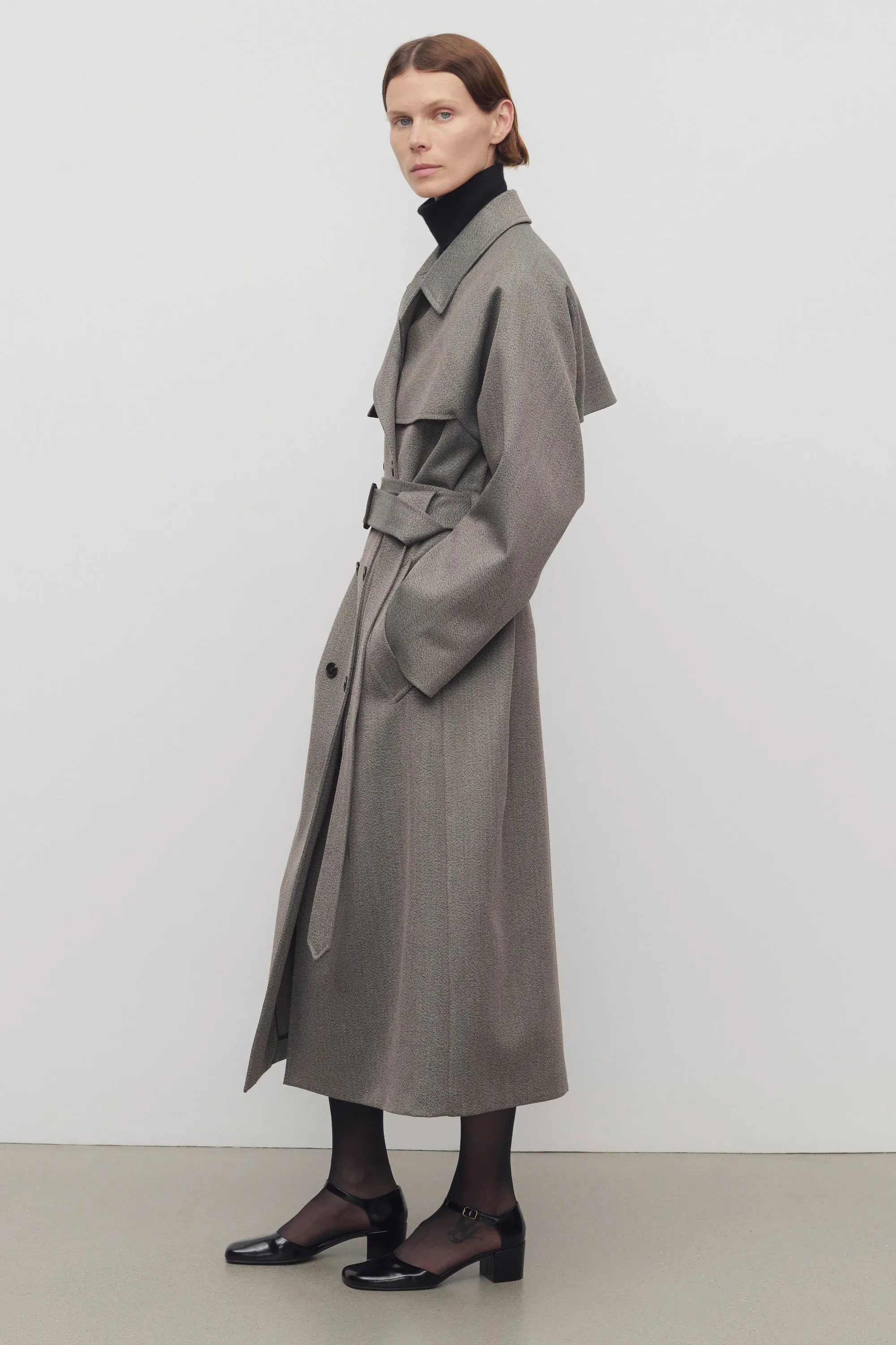 Rhydian Coat in Virgin Wool sold by The Row product image thumbnail 5